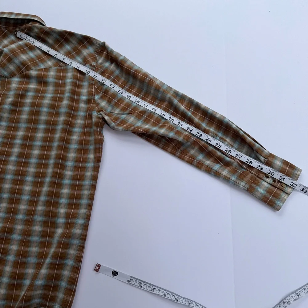 Men’s Pendleton Frontier Long Sleeve Shirt Size Medium - Picture 8 of 9